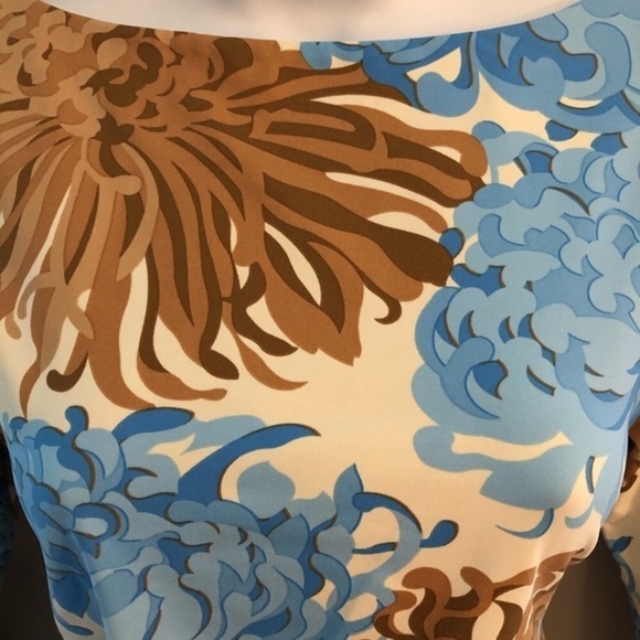 J. McLaughlin Tunic Top Catalina Cloth Size Small Side Cinch Flattering - Picture 4 of 9